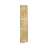 The Hartford Brass Push Plate with Lettering 11 1/2 inches