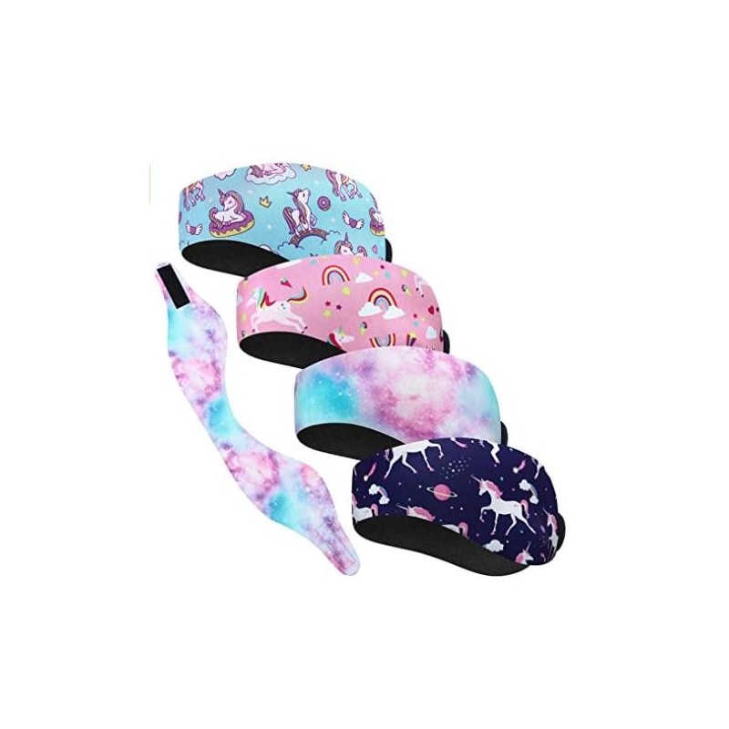 4Pcs Adults Swimming Headband Neoprene Swimming Ear Band Ear Protection