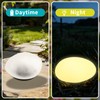 Yesinaly Solar Powered Outdoor Lights - Waterproof Garden Path Lighting,