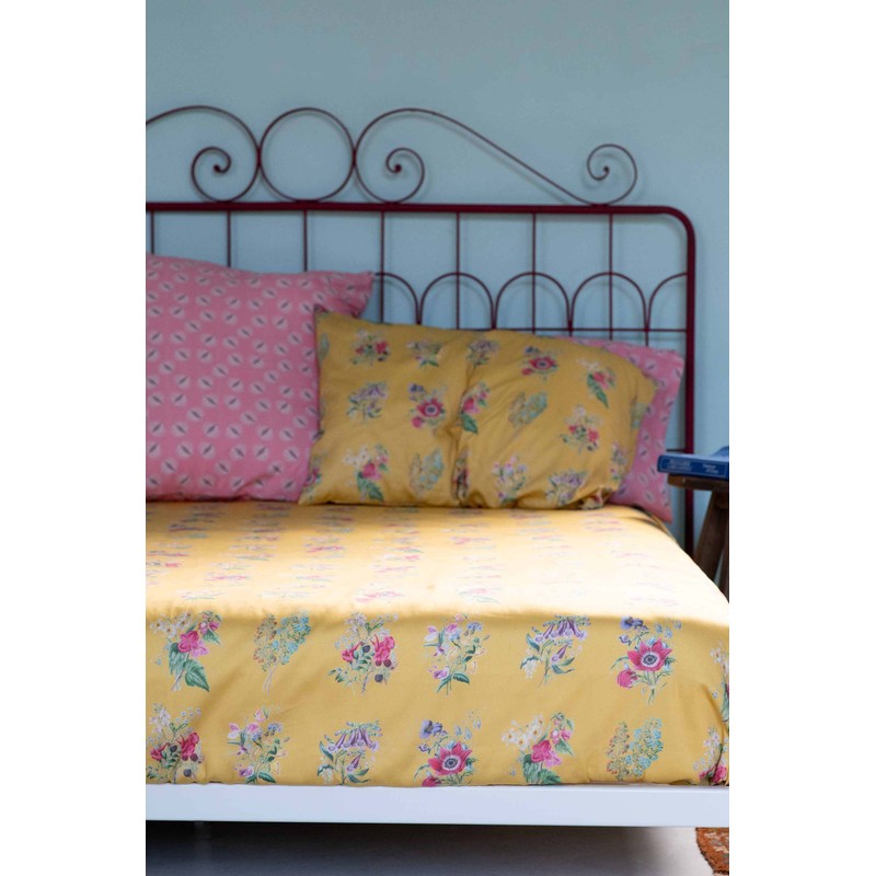 Lazybones Organic Cotton Pillowcase Set - Summerland