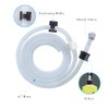 Sink Soap Dispenser Extension Tube kit with Upgraded Check Valve,