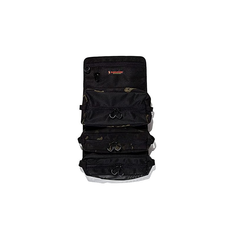 Oregonian Camper Cutlery Case Chef's Roll Black Camo OCB2209BC