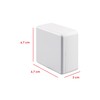 Poly Pool PP0219 Square Wall Junction Box for 20 x