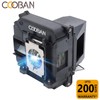 COOBAN ELPLP68 /V13H010L68 Replacement Projector Lamp Bulb with Housing for