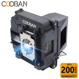 COOBAN ELPLP68 /V13H010L68 Replacement Projector Lamp Bulb with Housing for Epson PowerLite Home Cinema 3020e 3020 3010e 3010, EH-TW6000 EH-TW5910 EH-TW6100 EH-TW5900 H421A H450A Projector Lamp