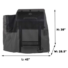 Utheer 73700 Grill Cover for Pit Boss 700FB, Lexington 500, Lexington 540, Classic 700 Wood Pellet Grills, Pro 600 and Tailgater, Heavy Duty 600D Waterproof Fabric Grill Cover, 42" L x 28.5" W x 38" H