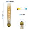 Bunnit Bulbs Vintage Edison Bulb, T9 T9-185 Tube Shape Spiral,