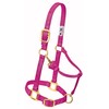 Weaver Leather Original Adjustable Nylon Horse Halter, Yearling, Raspberry