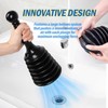 Sink and Drain Plunger for Bathrooms, Kitchens, Sinks, Baths and