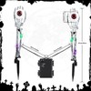 Halloween Decorations Outdoor, 2 Pack Halloween Skeleton Hands Decorations