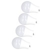 4PCS GU24 Light Bulb High Brightness Energy Saving LED A19