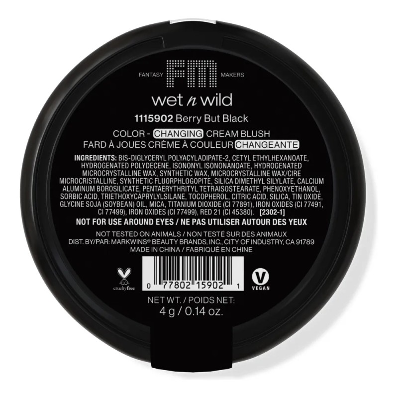 Rubor Cambia De Color Halloween Fantasy Makers Wet N Wild