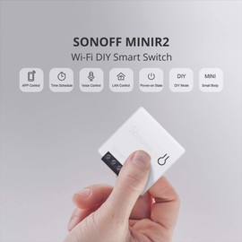 SONOFF WiFi Switch Wireless Remote Control Electrical for Household Appliances,Compatible with Alexa& Google Home,1 Pack
