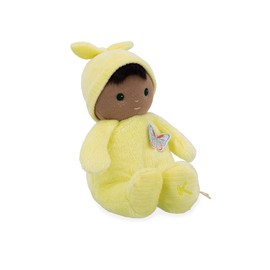 KALOO Very Soft and Fluffy Baby Doll - Soft and Delicate Body - Rag Doll - Yellow Colour - 24 cm - Washable - From Birth - K222002