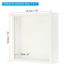 PATIKIL 7x7 Shadow Box Frame, Wooden Dried Flower Display Stand