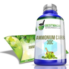 BestMade Natural Products Ammonium Carb 30c - Natural Support for Cough and Head Cold Relief Pellets