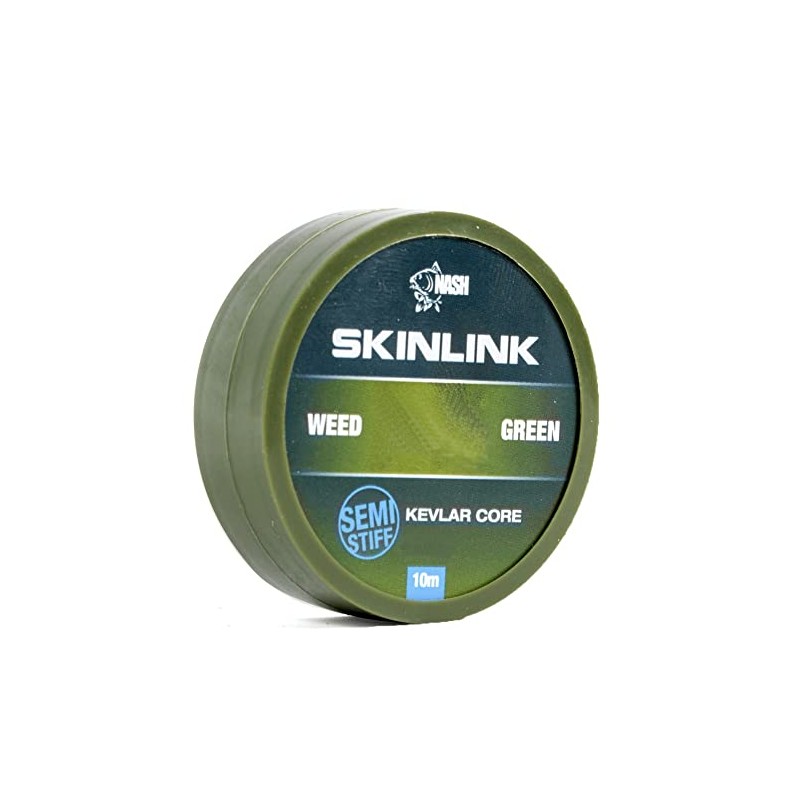 Hull Angling Centre Nash Skin-Link 35lb Semi Stiff Weed Green