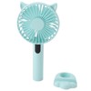 Handheld Fan 5 Speeds USB Rechargeable Small Fan Portable Silent