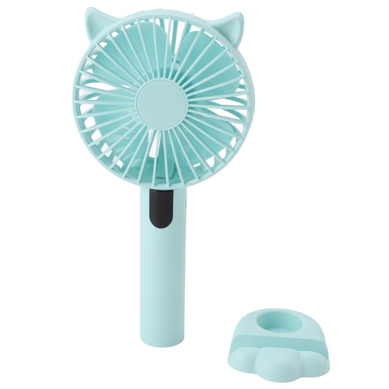 Handheld Fan 5 Speeds USB Rechargeable Small Fan Portable Silent
