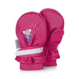 Sterntaler Mittens for Girls (Fäustel) - magenta, size: 3