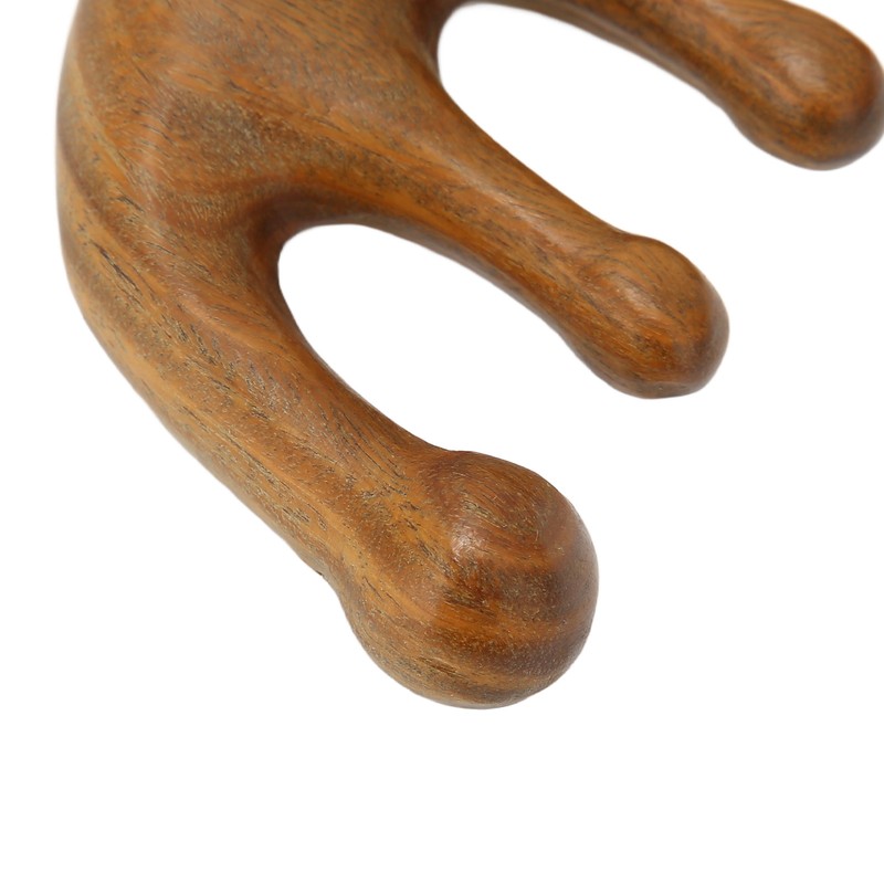Wood Massage Comb Sandalwood Scraping Scalp Massage Comb for Head