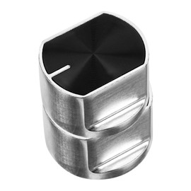 CAXUSD Easy to Install Oven Knobs Zinc Alloy Gas Stove Knob Replacement for Control