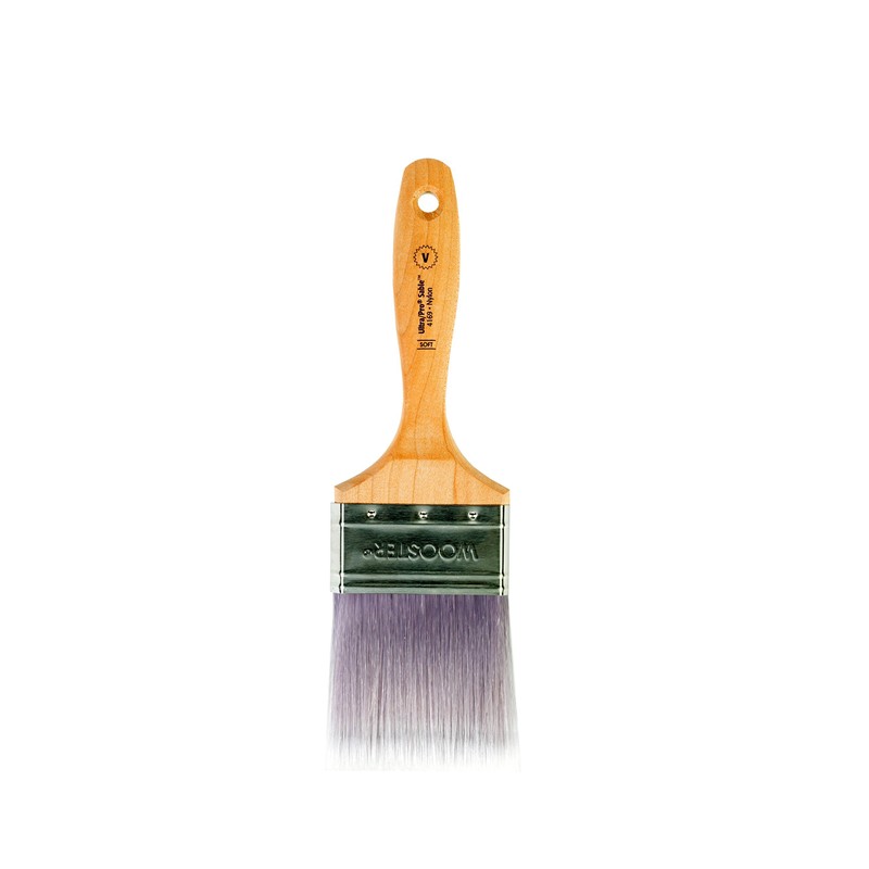 Wooster 4169-3 Ultra/Pro Soft Flat Wall & Trim Paintbrush 3"