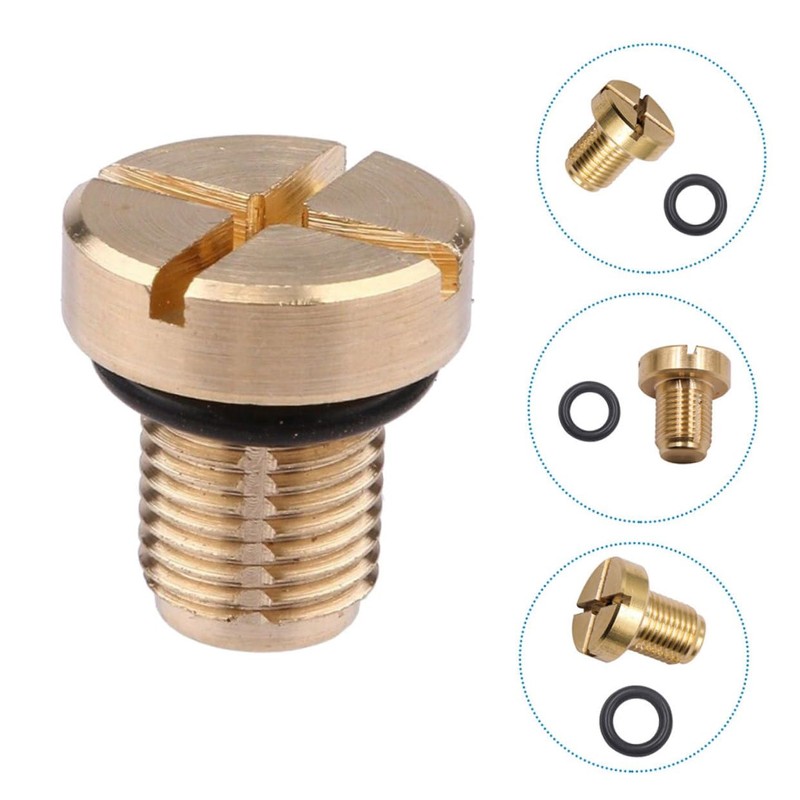 GRIRIW Radiator Expansion Tank Bleeder Screw M10*1 Fit for E36