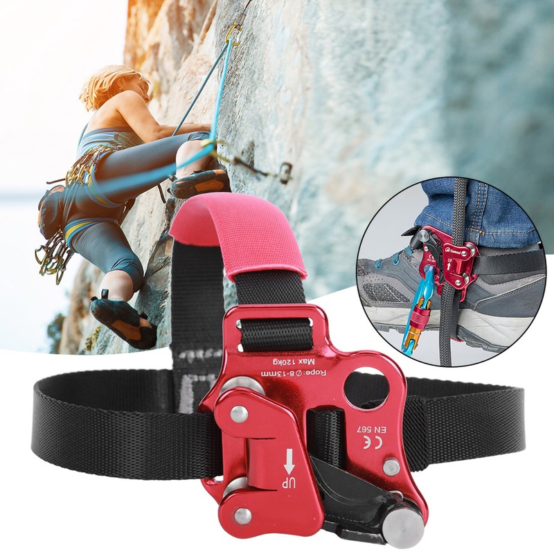 Aviation Aluminum Left Right Foot Outdoor Rock Climbing Mountaineering Foot
