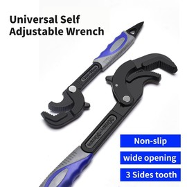 vomex 10.5-inch Multifunction Self Locking Pliers- Self Adjusting Pipe Wrench, from 0.6“ to 1.2”,Suit for Pipe Vise Micro 5 Wrench (10.5")