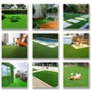 SunVilla Artificial Grass Rug Indoor Outdoor, Realistic Thick Synthetic Fake