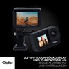 Rollei Actioncam D6Pro - 5K Video, 2.2 Inch IPS Touch