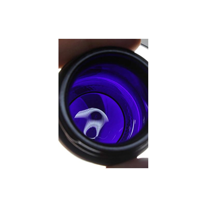 'Miron' Violet Glass Wideneck Jar - 150gr Capacity