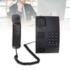 Home Corded Landline LED Indication Bell Mute Hands Free Speed