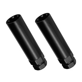 2pcs Fuel Wheel Lug Lock Key, 7 & 6 Spline Lug Nut Socket Set Fuel Rim Dual-Hex Wrench Replacement Removal Tool for Install and Detach Aftermarket