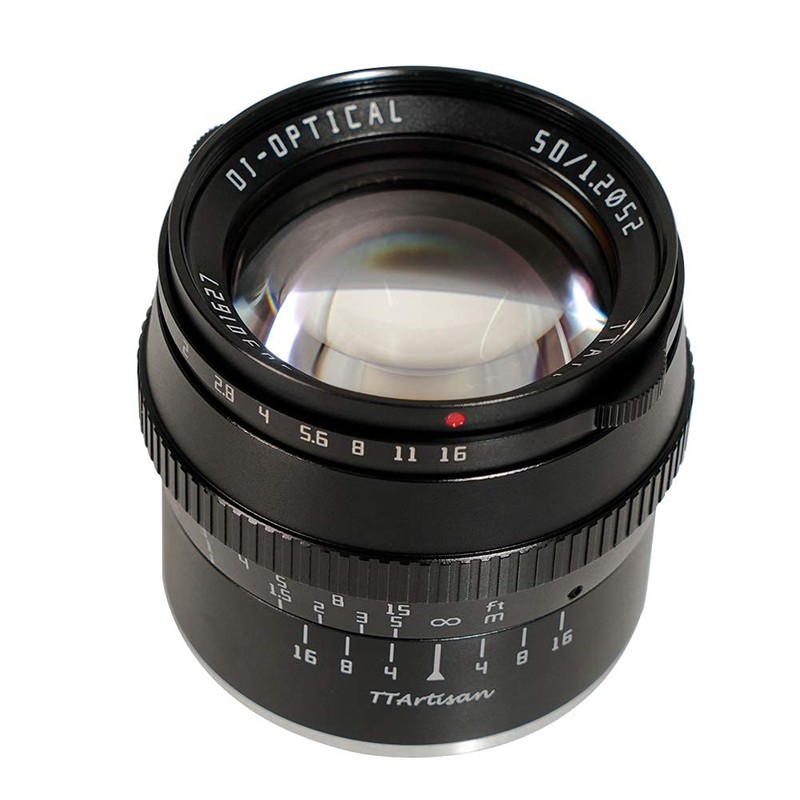 TTArtisan 50mm F1.2 APS-C Manual Focus Large Aperture Lens Suitable