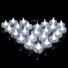 OEM 24 Velas Luz Led Blanca Decoracion Fiesta Boda Arreglos