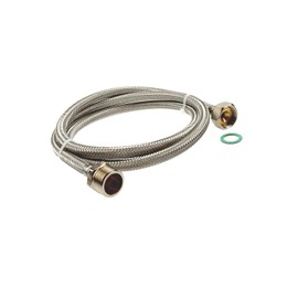 SFX® Reinforced Hose 1.5 m Flexible Hose 3/4 Inch Nut x 3/4 Inch Male Thread DN8 Washing Machines Dishwasher Hose Extension Inlet