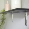 VORMANN Shelf Brackets Corner Bracket Wall Bracket Living Room Console