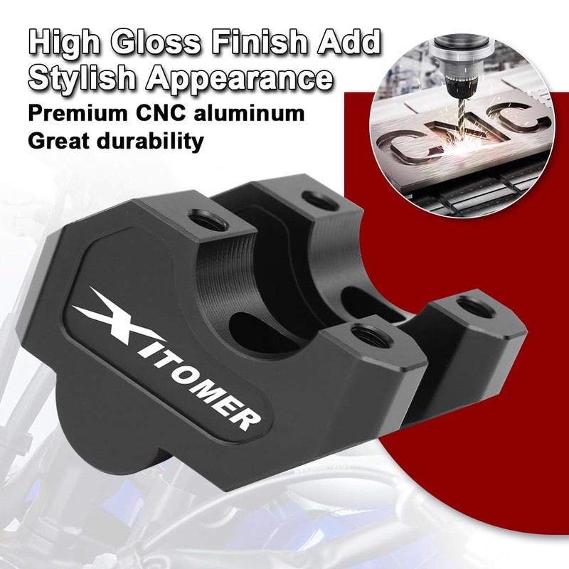 Xitomer Handlebar Risers Compatible with Tenere 700 XTZ690 2019-2024, Tenere