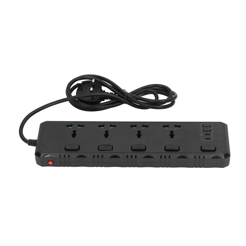 Power Strip Multifunction Universal USB PD PD Interface 110‑265V for