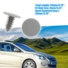 A ABSOPRO Plastic Trim Clip 8 mm Bumper Door Rivets