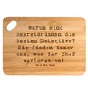 Mr. & Mrs. Panda Bambus - Schneidebrett Spruch Warum sind