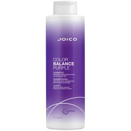 Joico Color Balance Purple Shampoo | Para Cabello Rubio Frío y Canoso | Elimina Tonos Amarillos |Realza la Intensidad del Color y el Brillo |Protección UV |Con Aceite de Rosa Mosqueta y Extracto de Té Verde
