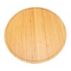 Home Charola Giratoria Lazy Susan De Bamboo Bambu Mesa 44.5cm