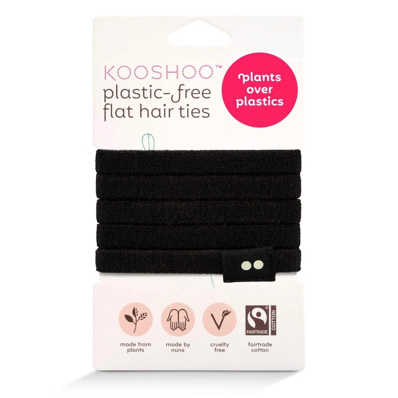 Kooshoo Cotton Organic Hair Ties, Blonde