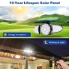 EMANER Solar Motion Lights Outdoor | Remote Control Brightest Flood