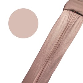 100% Cotton Hijab Jersey Headscarf Women Ladies Premium 180 x 100 cm, Faded Pink #09