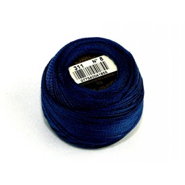 DMC Cotton Perle Thread Size 8 311 - per 10 gram Ball