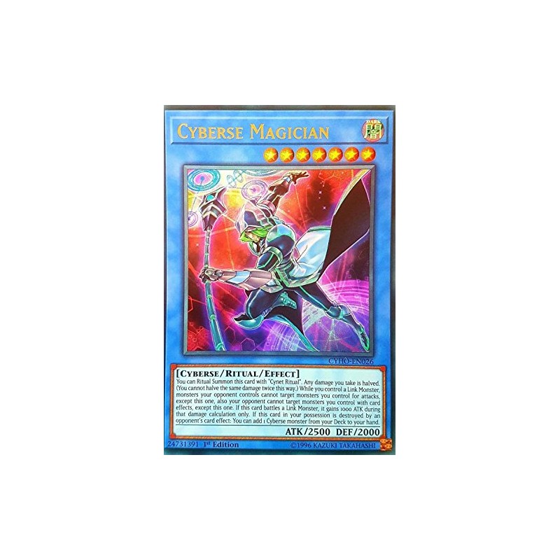 Cyberse Magician - CYHO-EN026 - Ultra Rare - 1st Edition